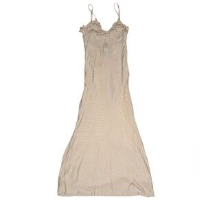 Zara Cream Chemise with Polkadots